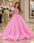 Blushing Glitz Gown