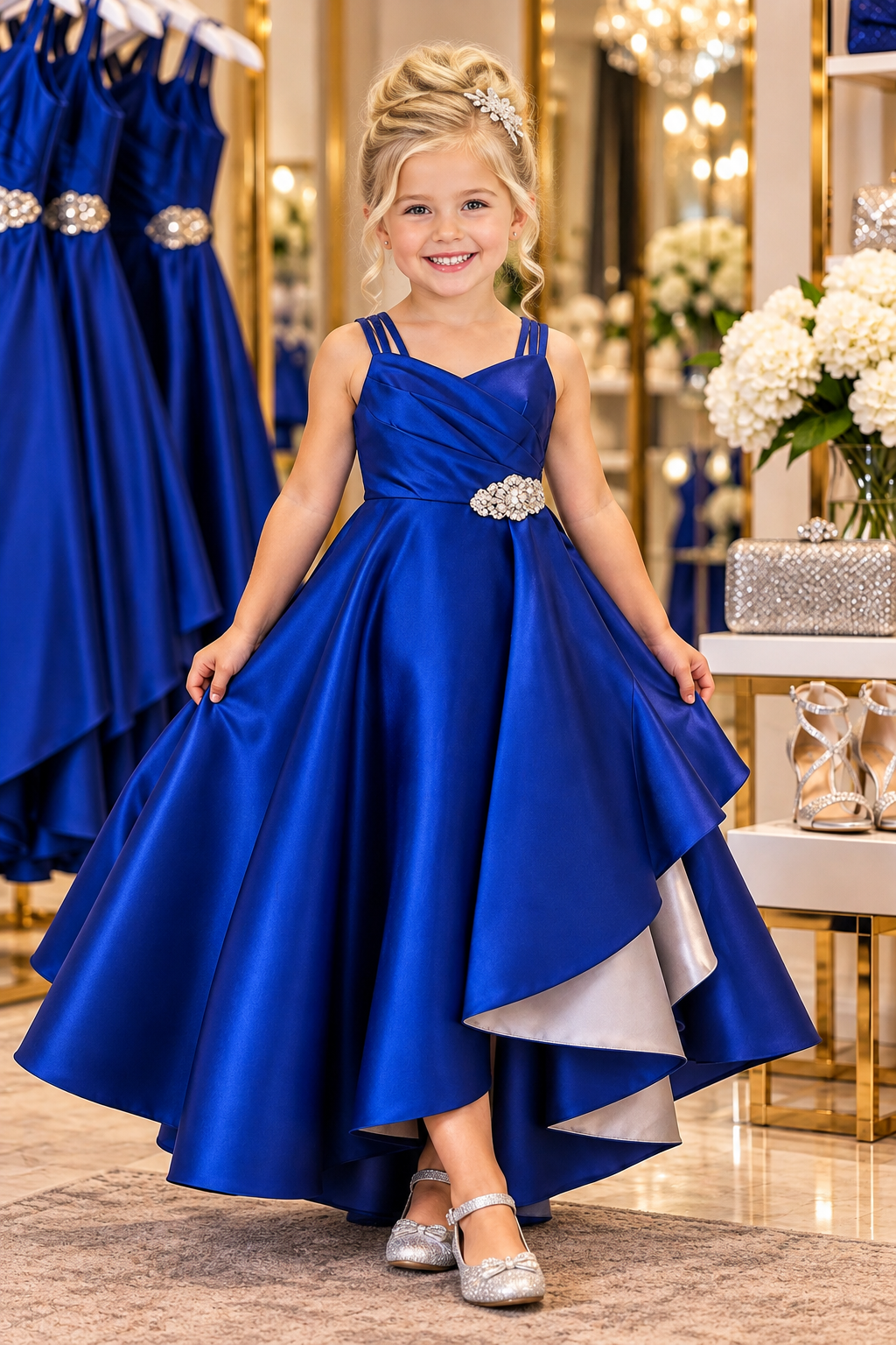 Royal Blue Tiny Miss Dress